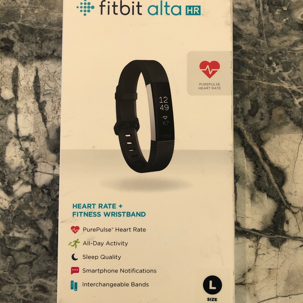 Fitbit alta HR Size L Brand New in Box